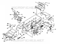 TUNNEL ASSEMBLY CLASSIC 0942865 AND CLASSIC TOURING 0942875 (4924962496001A)