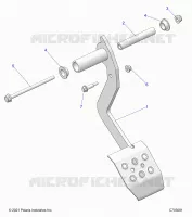 BRAKES, PEDAL AND MASTER CYLINDER