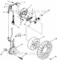 MAGNETO ASSEMBLY LITE GT E943133 (49273527350030)