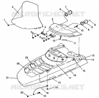 HAUBE 500 EFI SKS 0962574,  500 EFI RMK 0962974, and EUROPEAN 500 EFI SKS E9 (4931983198A011)