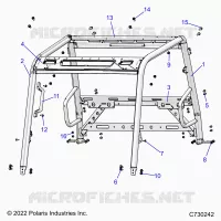 CHASSIS, CAB RAHMEN