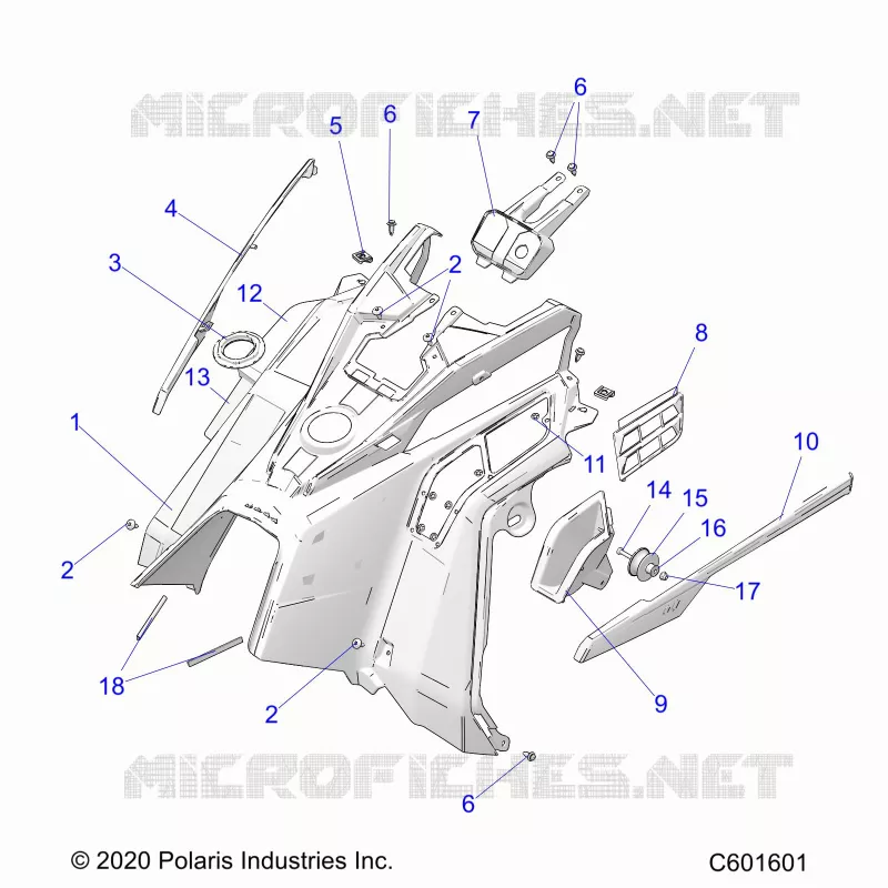 MIDDLE FAIRING