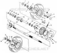 HECKANTRIEB  Magnum 4x4 W968144 and  Swedish Magnum 4x4 S968144 (4936053605C007)