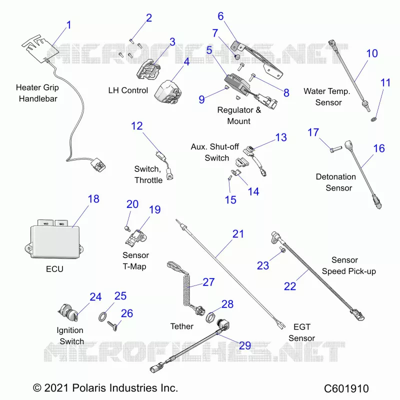 ELEKTRIC, SWITCHES, SENSORS AND COMPONENTS