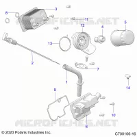 ENGINE, DIPSTICK &amp; OIL FILTER