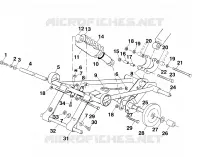 FRONT Drehmomentarm