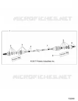 DRIVE TRAIN, FRONT ACHSWELLE