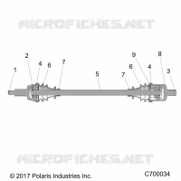 ANTRIEB, FRONT HALF SHAFT