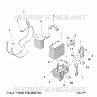 ELEKTRIC, E.S. BATTERY/BOX AND CABLES