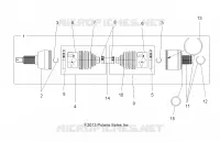 DRIVE TRAIN, DRIVE HINTERWELLE