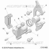 BREMSES, SINGLE BORE CALIPER