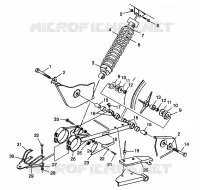 Schwingarm   SCHOCK XPLORER 400L W98CC38C (4945414541C001)