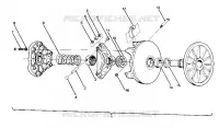 Antriebskupplung Sport, Trail, 400 and 600 (4912701270023A)