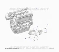 MOTOR, MOUNTING AND LONG BLOCK