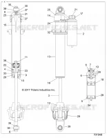 SUSPENSION, FRONT SHOCK INTERNALS