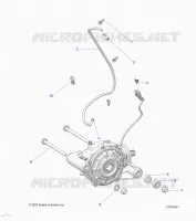 ANTRIEB, FRONT GEARCASE MOUNTING