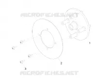RADS, COMPONENTS, END, 7.56 INCH, DISC 4 BOLT
