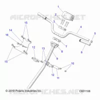 LENKUNG, H-BAR, LENKUNG POST, GRIPS