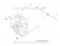 ANTRIEB, GEARCASE MOUNTING, REAR