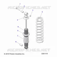 HINTER TRACK SHOCK (7043994)