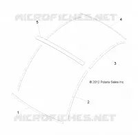 DACH TRIM, 2 PASSENGER