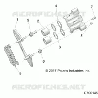 HINTERBREMSE CALIPER