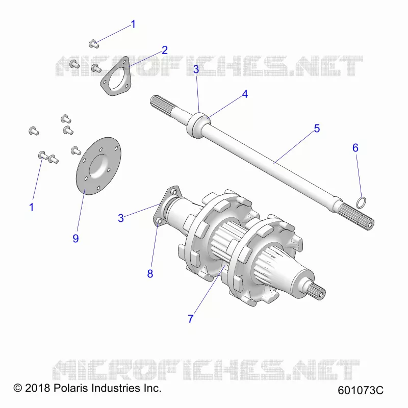 DRIVE TRAIN, JACKSHAFT AND ANTRIEBSWELLE