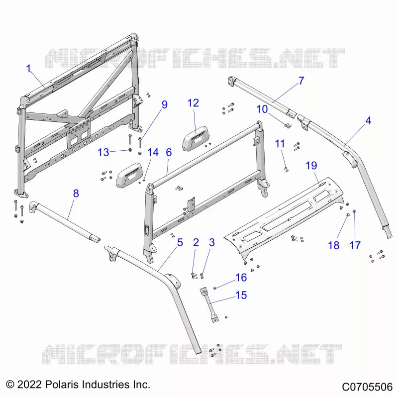 CHASSIS, CAB RAHMEN