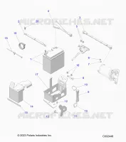 ELEKTRIC, BATTERY BOX ASM.