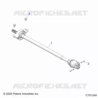 ANTRIEB, FRONT PROP SHAFT