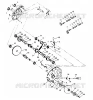 GETRIEBEGEHÄUSE ASSEMBLY 6x6 400L W948740 (4926802680D001)