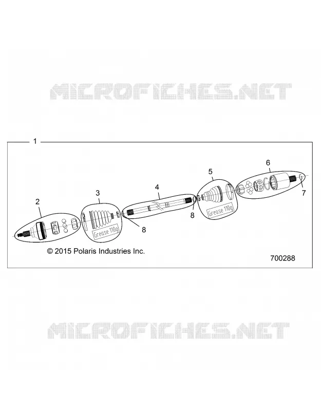 ANTRIEB, REAR HALF SHAFT