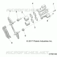 HINTERBREMSE CALIPER
