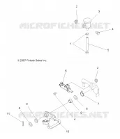 BREMSES, PEDAL AND REAR MASTER CYLINDER
