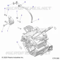 ANTRIEB, MAIN GEARCASE MOUNTING