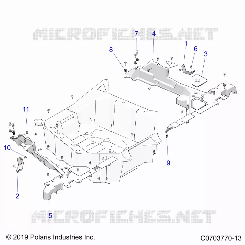 KAROSSERIE HINTEN RACK, MOUNTING