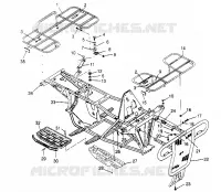 BUMPER / GEPÄCHTRÄGER MOUNTING 2X4 400L W947540 (4926752675A007)