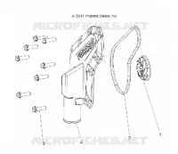 MOTOR, WATERPUMP IMPELLER AND COVER