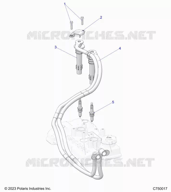 ENGINE, ZÃŒNDSPULEN AND SPARK PLUGS