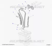 CAM CHAIN AND SPROCKET