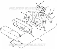 INSTRUMENTE 600 XCR 0975677, 600 XCR SE H975677 and EUROPEAN 600 XCR SE E97 (4937963796A014)