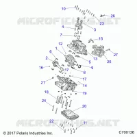 ENGINE, CRANKCASE AND KURBELWELLE