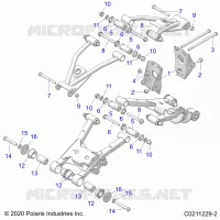 HINTERRADAUFHÃ„NGUNG CONTROL ARM, MOUNTING