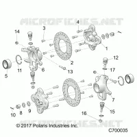 FRONT SUSPENSION HUB