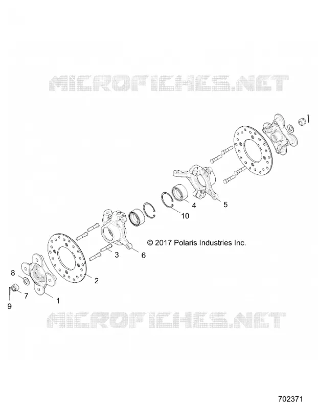 FRONT SUSPENSION CARRIER AND HUB
