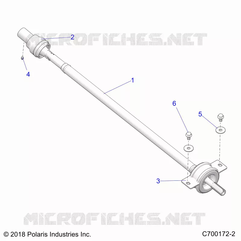 ANTRIEB, REAR PROP SHAFT