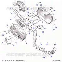 ANTRIEB, CLUTCH COVER AND DUCTING