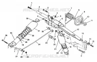 HINTER Drehmomentarm CLASSIC 0963865 (4935383538B013)