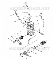 ÖLPUMPE XLT TOURING  0963357 and EUROPEAN XLT TOURING  E963357 (4931923192C013)