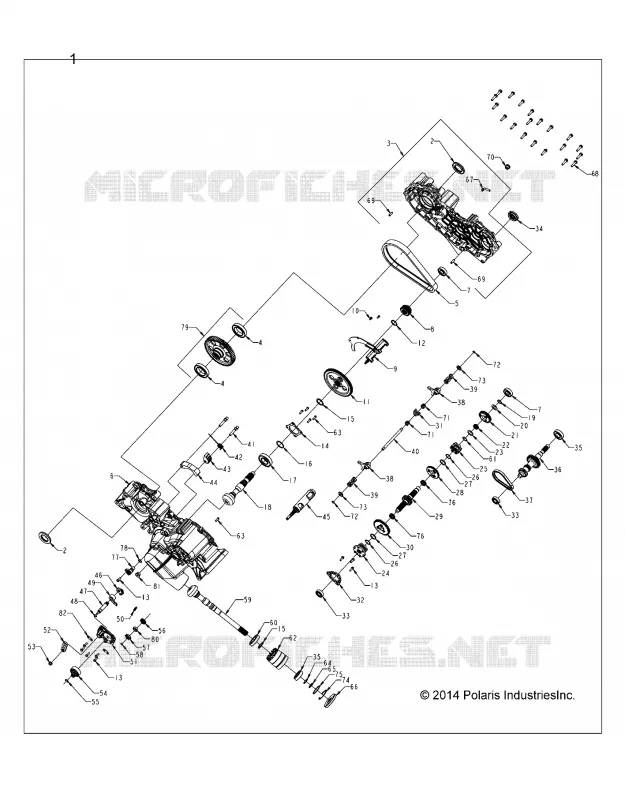 ANTRIEB, MAIN GEARCASE
